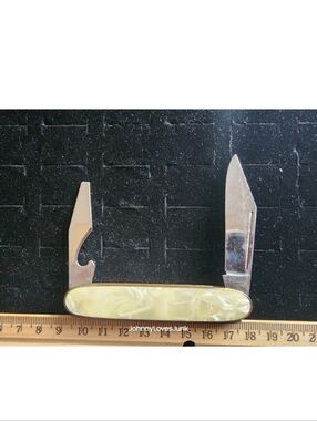 Vintage Ambassador USA 2 Blade Folding Pocketknife Used Great Shape
